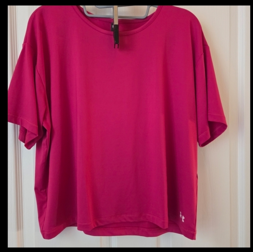 NWT Under Armour Pink Short Sleeve Tee, NEW with Tags